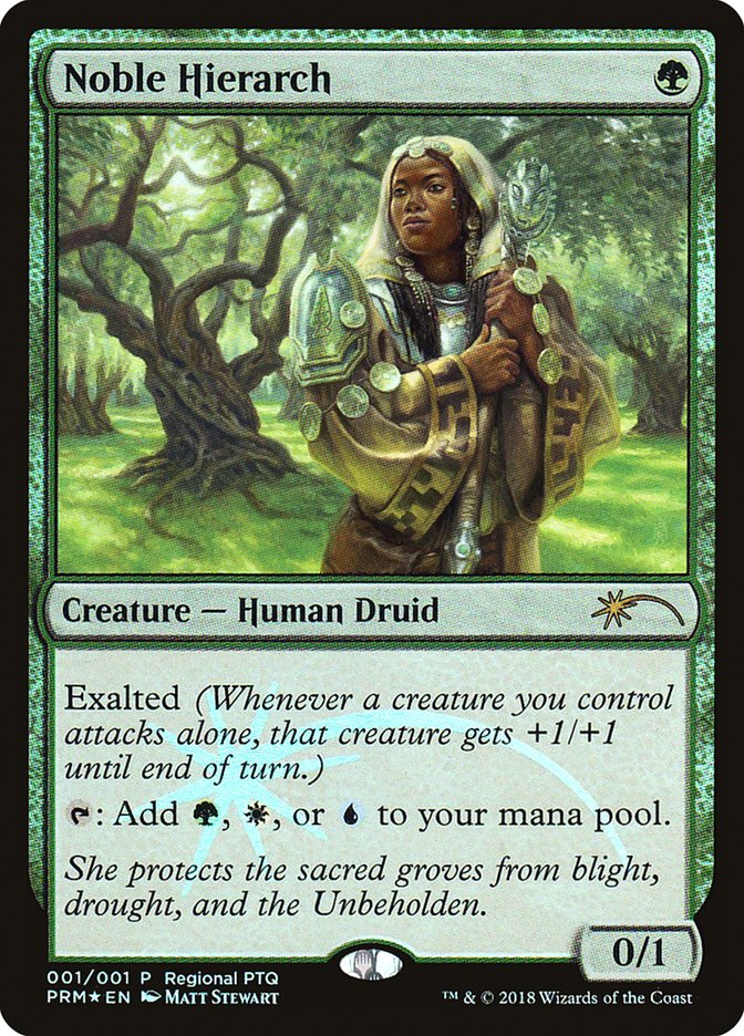 Noble Hierarch (Regional PTQ) [Pro Tour Promos] | Mega City Incorporated