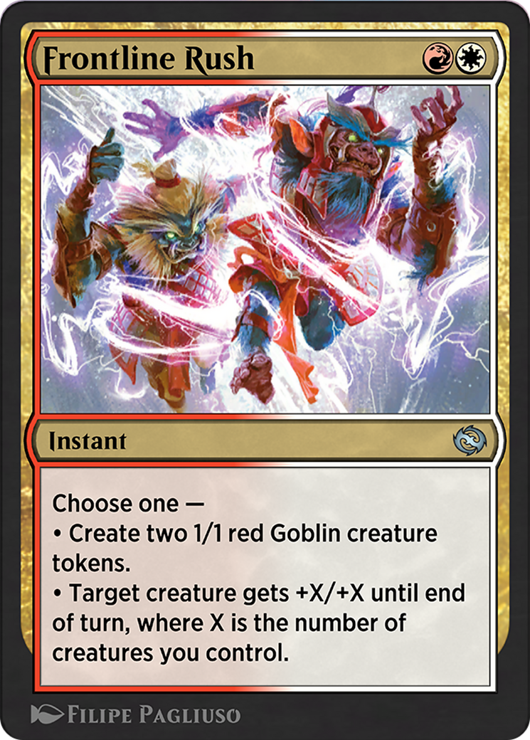 Frontline Rush [Tarkir: Dragonstorm] | Mega City Incorporated