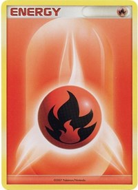 Fire Energy (2007 Unnumbered D P Style) [League & Championship Cards] | Mega City Incorporated