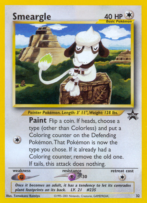 Smeargle (32) [Wizards of the Coast: Black Star Promos] | Mega City Incorporated