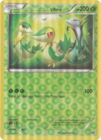 _____'s Snivy (Jumbo Card) [Miscellaneous Cards] | Mega City Incorporated