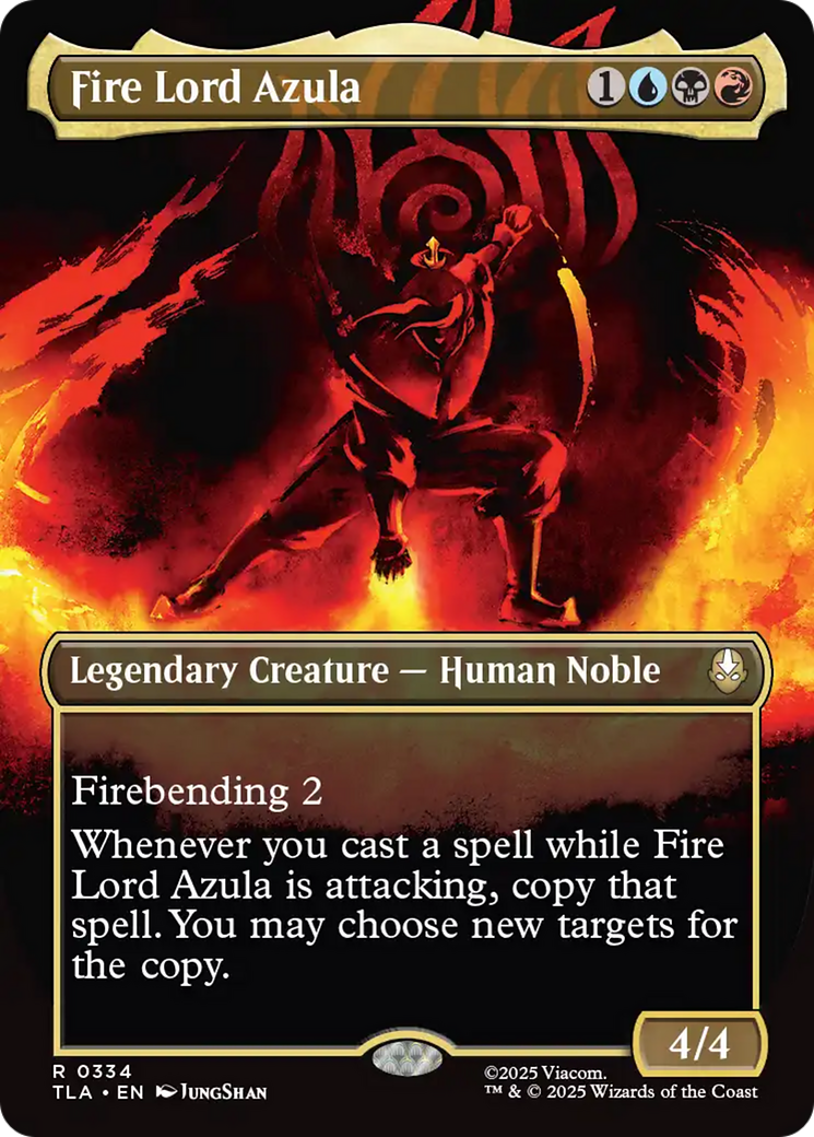 Fire Lord Azula (0334) (Borderless) [Avatar: The Last Airbender] | Mega City Incorporated