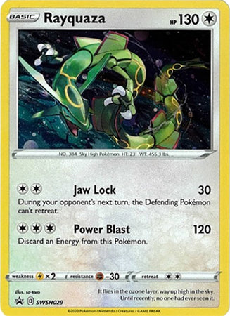 Rayquaza (SWSH029) [Sword & Shield: Black Star Promos] | Mega City Incorporated