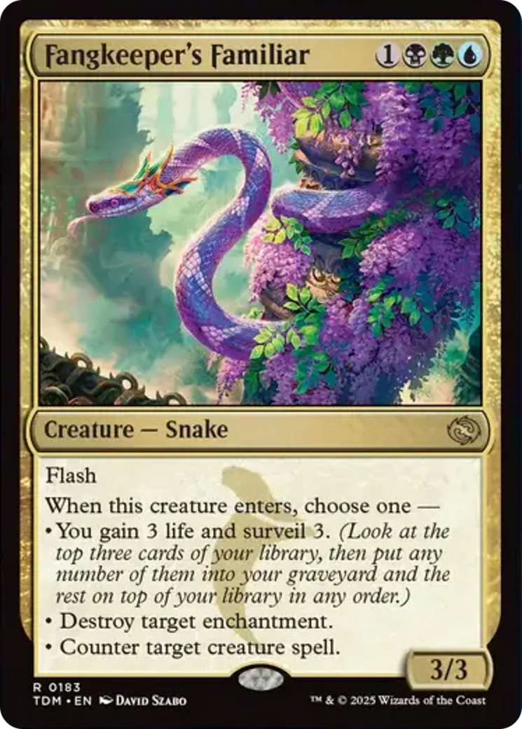 Fangkeeper's Familiar [Tarkir: Dragonstorm] | Mega City Incorporated
