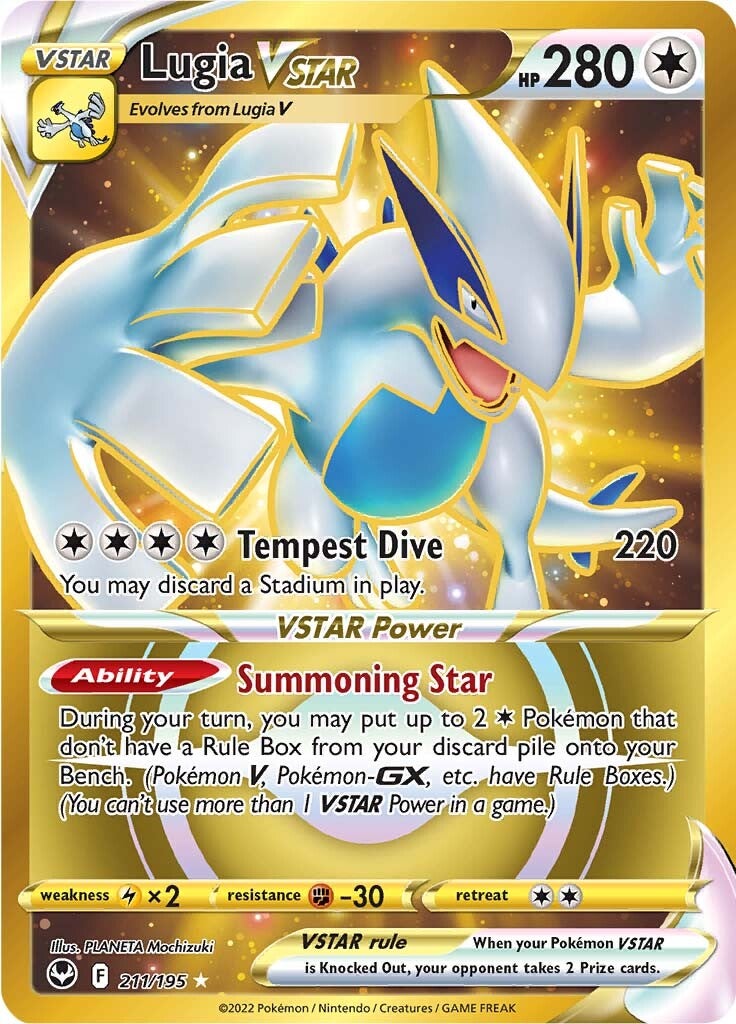 Lugia VSTAR (211/195) [Sword & Shield: Silver Tempest] | Mega City Incorporated