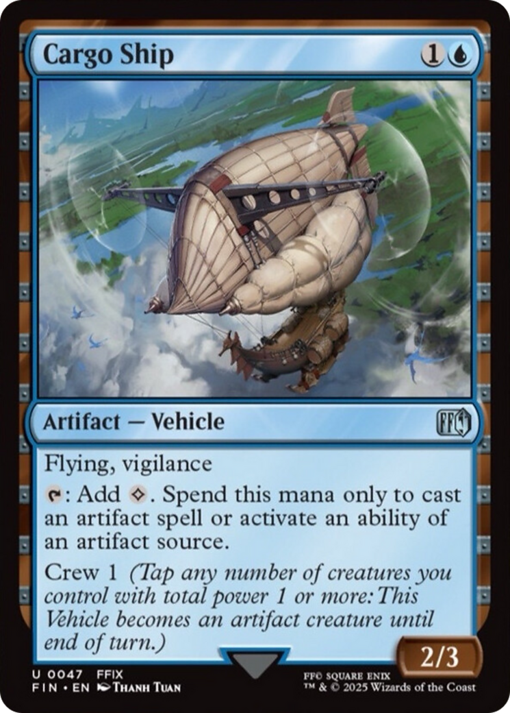 Cargo Ship [FINAL FANTASY] | Mega City Incorporated