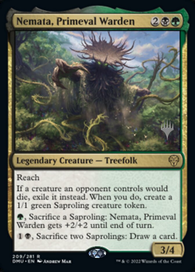 Nemata, Primeval Warden (Promo Pack) [Dominaria United Promos] | Mega City Incorporated