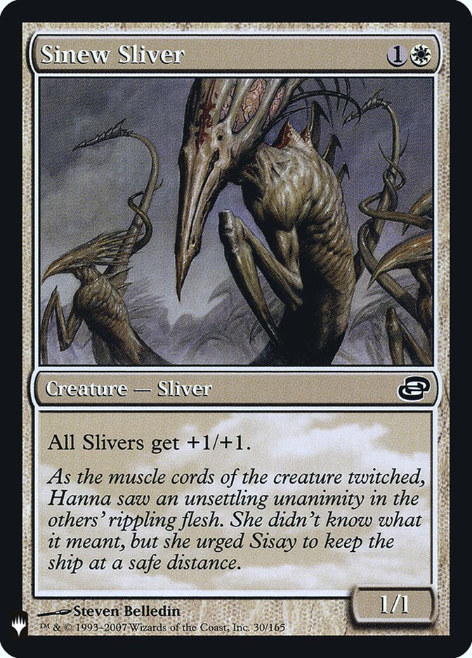 Sinew Sliver [Mystery Booster] | Mega City Incorporated