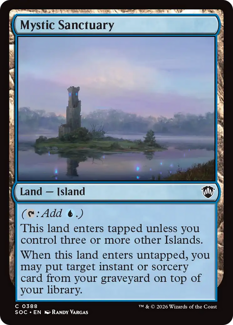 Mystic Sanctuary [Secrets of Strixhaven Commander] | Mega City Incorporated