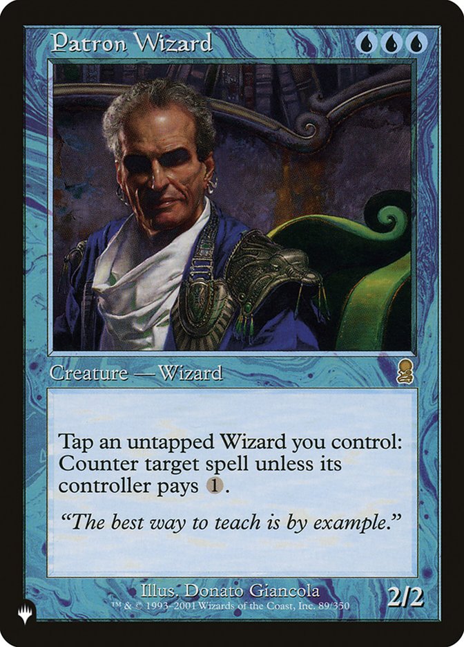 Patron Wizard [The List] | Mega City Incorporated