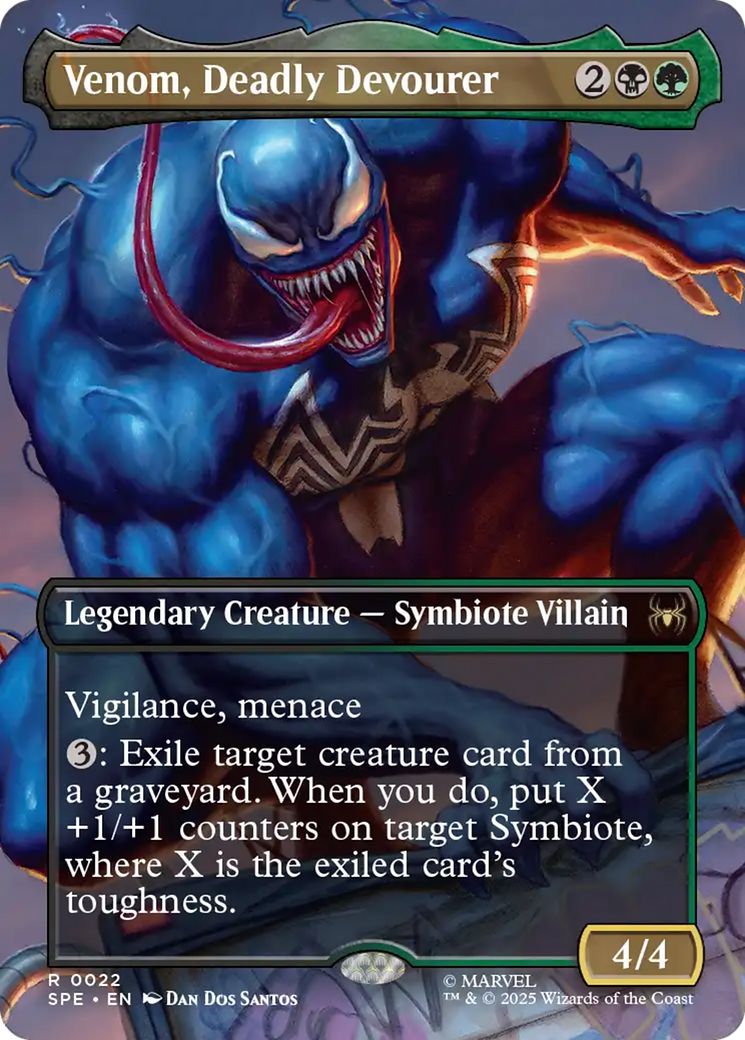 Venom, Deadly Devourer (Borderless) [Marvel's Spider-Man: Eternal-Legal] | Mega City Incorporated