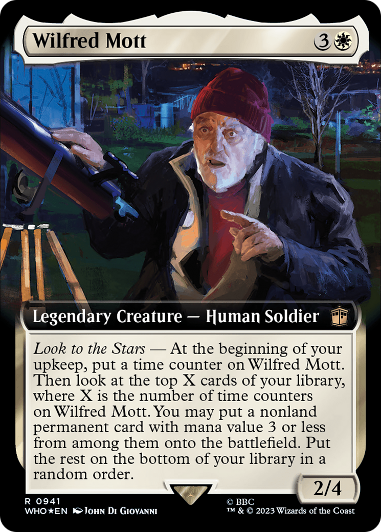 Wilfred Mott (Extended Art) (Surge Foil) [Doctor Who] | Mega City Incorporated