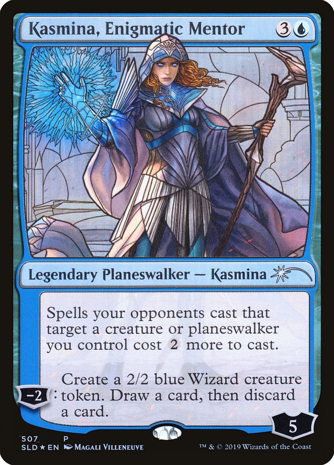 Kasmina, Enigmatic Mentor (Stained Glass) [Secret Lair Drop Promos] | Mega City Incorporated