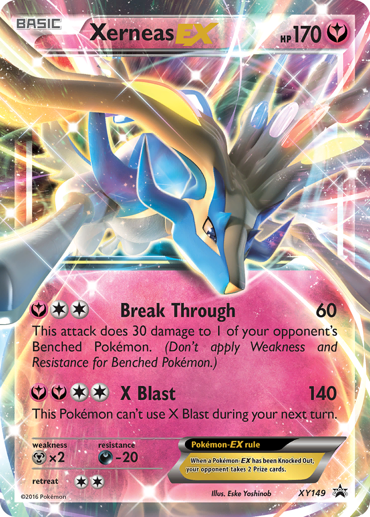 Xerneas EX (XY149) [XY: Black Star Promos] | Mega City Incorporated