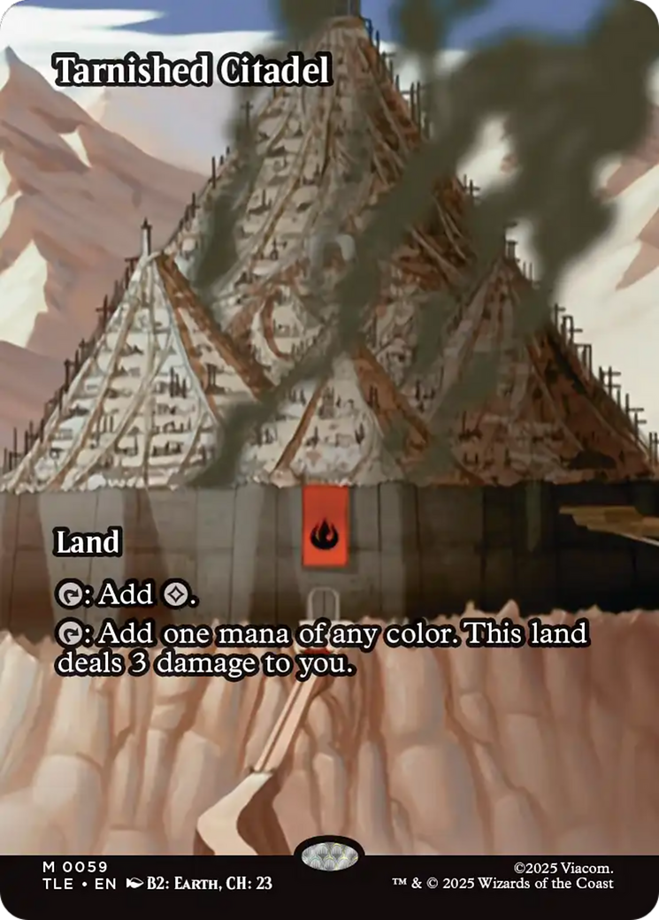 Tarnished Citadel (Borderless) [Avatar: The Last Airbender: Eternal-Legal] | Mega City Incorporated