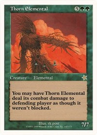 Thorn Elemental (Oversized) [Oversize Cards] | Mega City Incorporated