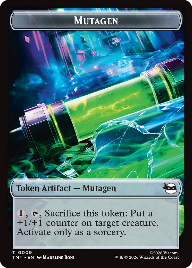 Copy // Mutagen Double-Sided Token [Teenage Mutant Ninja Turtles Tokens] | Mega City Incorporated