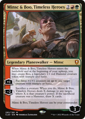 Minsc & Boo, Timeless Heroes (Promo Pack) [The Lost Caverns of Ixalan Promos] | Mega City Incorporated