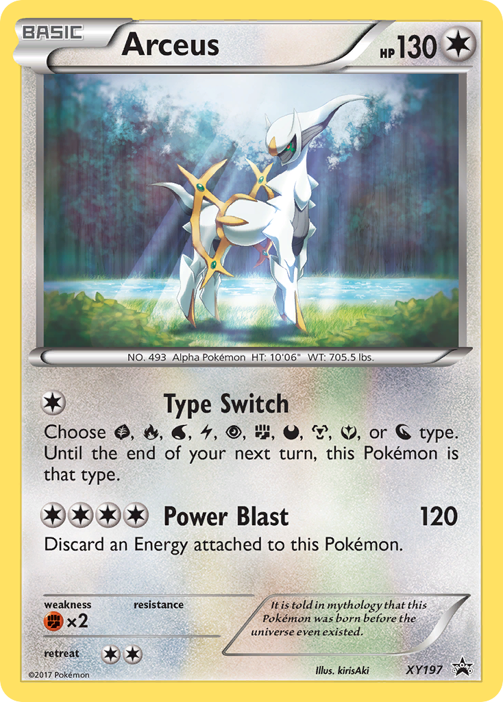 Arceus (XY197) [XY: Black Star Promos] | Mega City Incorporated