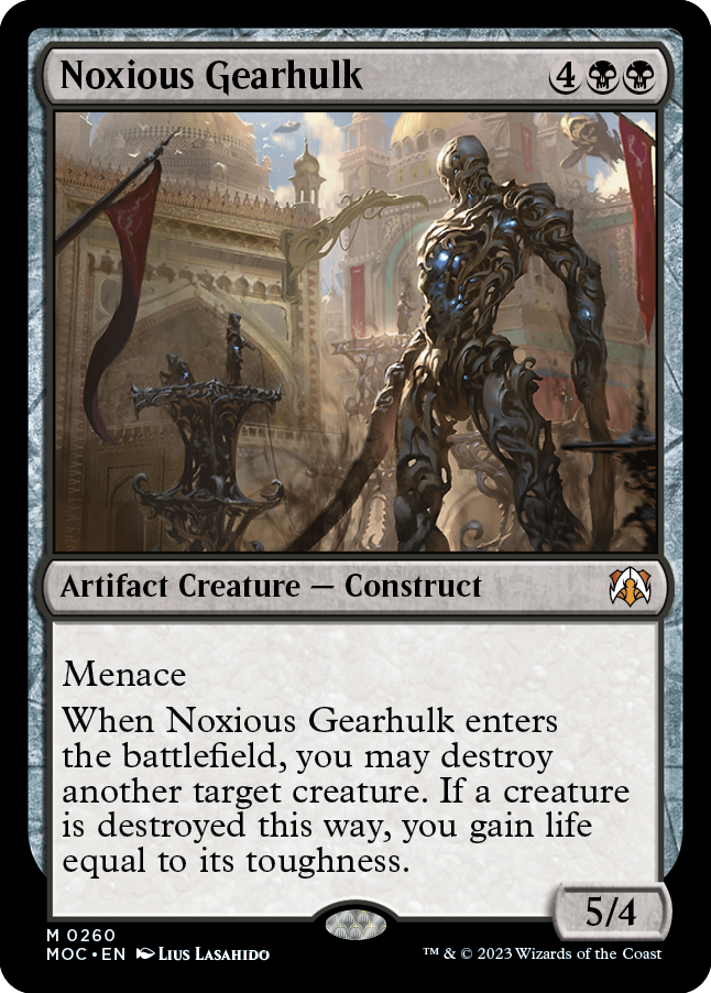 Noxious Gearhulk [March of the Machine Commander] | Mega City Incorporated