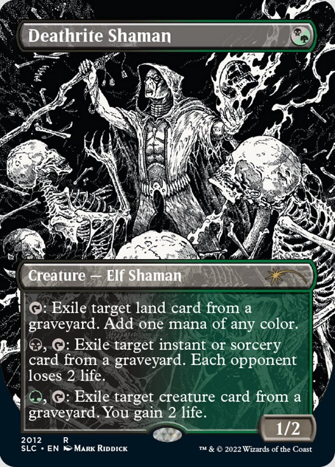 Deathrite Shaman (Borderless) [Secret Lair Countdown Kit] | Mega City Incorporated