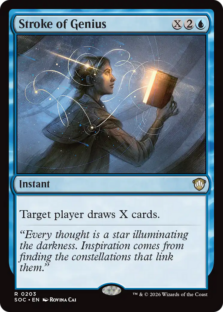 Stroke of Genius [Secrets of Strixhaven Commander] | Mega City Incorporated