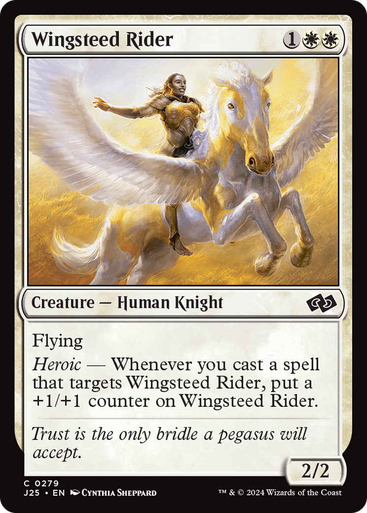 Wingsteed Rider [Foundations Jumpstart] | Mega City Incorporated