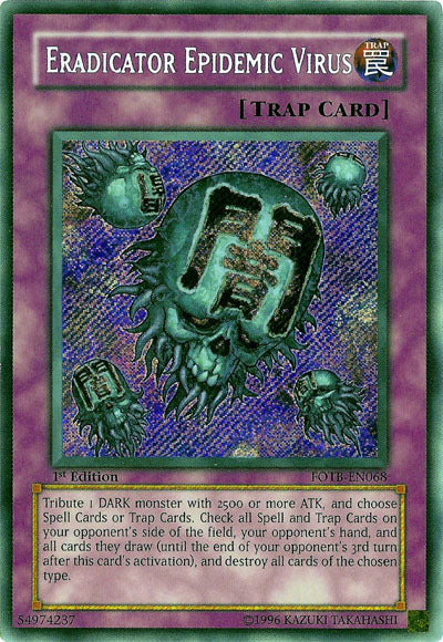 Eradicator Epidemic Virus [FOTB-EN068] Secret Rare | Mega City Incorporated