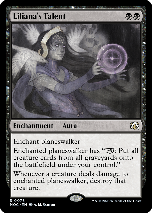 Liliana's Talent [March of the Machine Commander] | Mega City Incorporated