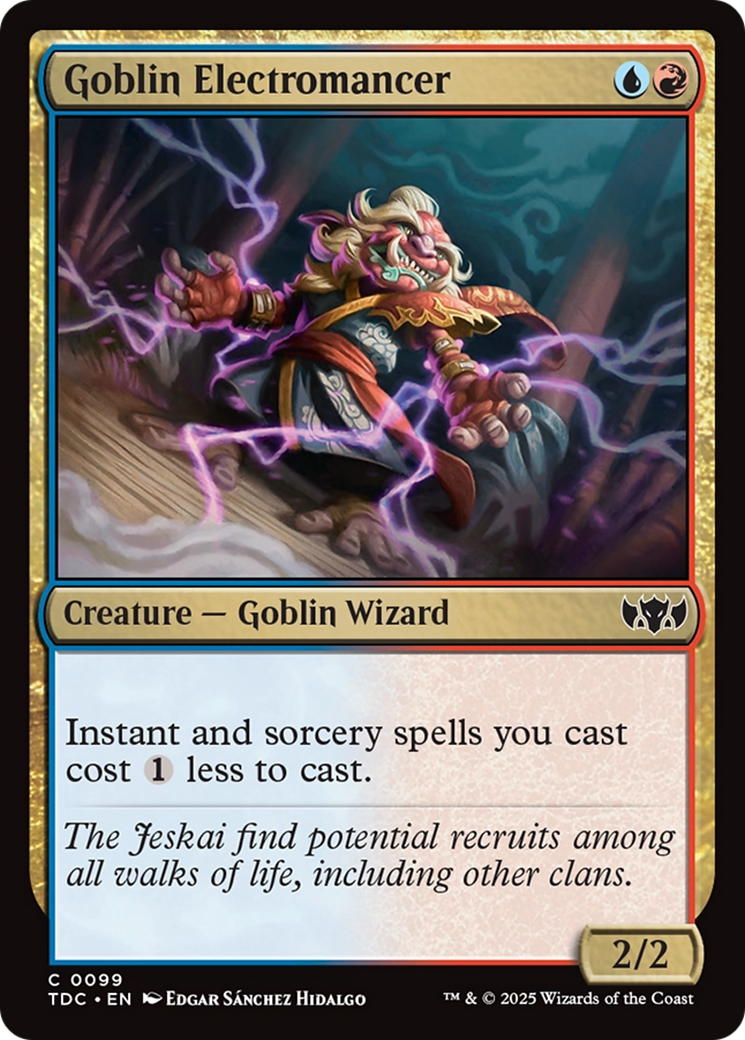 Goblin Electromancer [Tarkir: Dragonstorm Commander] | Mega City Incorporated