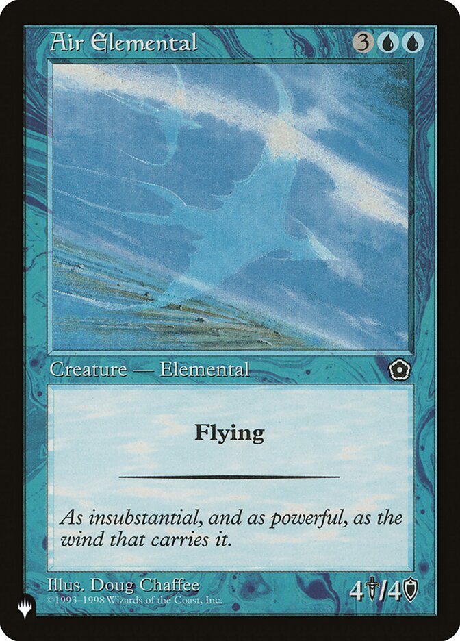 Air Elemental [The List] | Mega City Incorporated