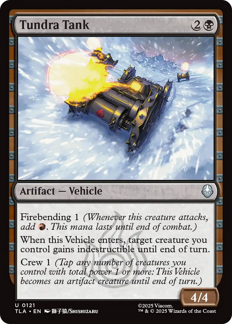 Tundra Tank [Avatar: The Last Airbender] | Mega City Incorporated