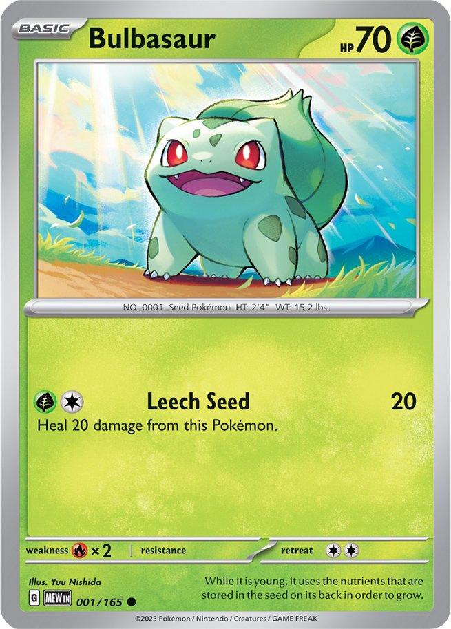 Bulbasaur (001/165) [Scarlet & Violet 151] | Mega City Incorporated