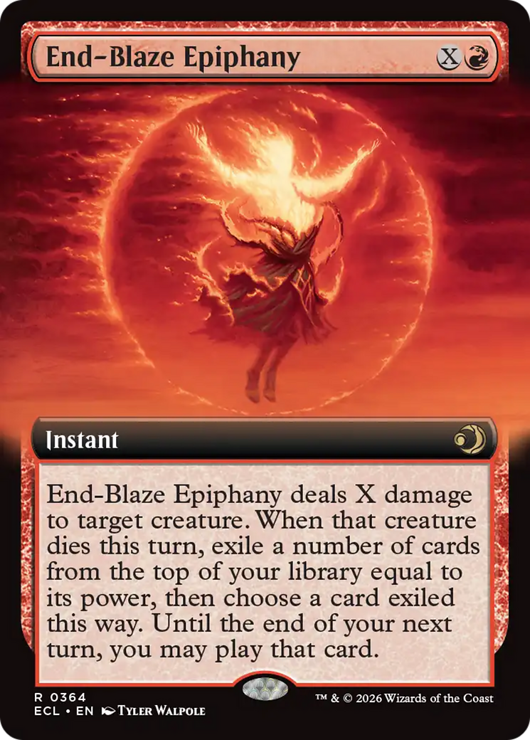 End-Blaze Epiphany (Extended Art) [Lorwyn Eclipsed] | Mega City Incorporated