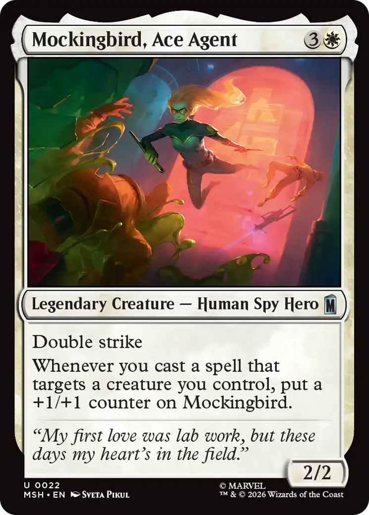 Mockingbird, Ace Agent [Marvel Super Heroes] | Mega City Incorporated