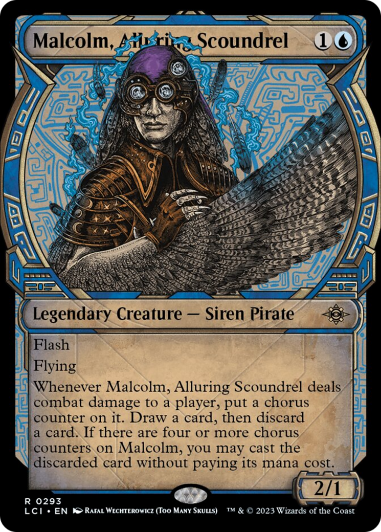 Malcolm, Alluring Scoundrel (Showcase) [The Lost Caverns of Ixalan] | Mega City Incorporated