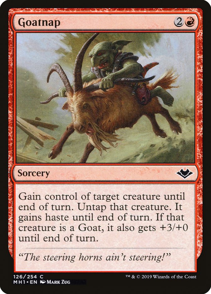 Goatnap [Modern Horizons] | Mega City Incorporated