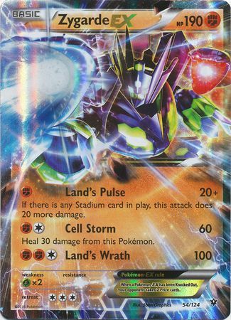 Zygarde EX (54/124) (Jumbo Card) [XY: Fates Collide] | Mega City Incorporated