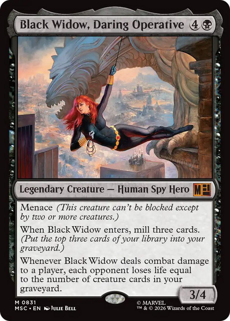 Black Widow, Daring Operative [Marvel Super Heroes Commander] | Mega City Incorporated