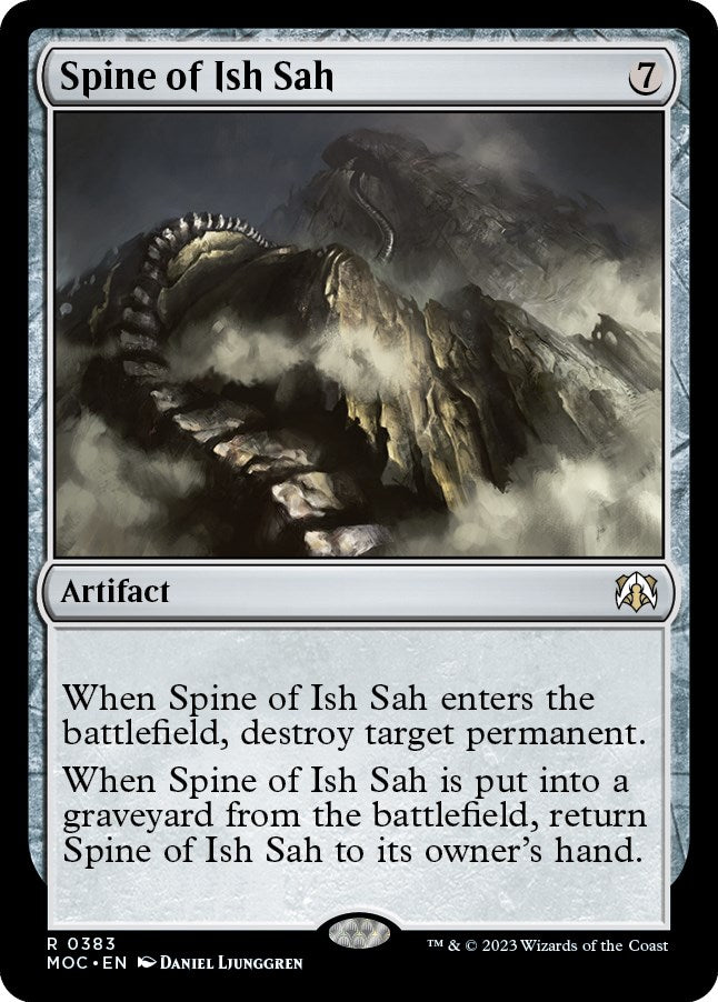 Spine of Ish Sah [March of the Machine Commander] | Mega City Incorporated