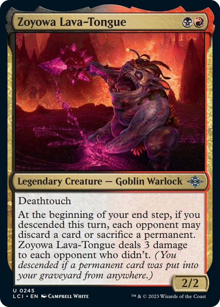 Zoyowa Lava-Tongue [The Lost Caverns of Ixalan] | Mega City Incorporated