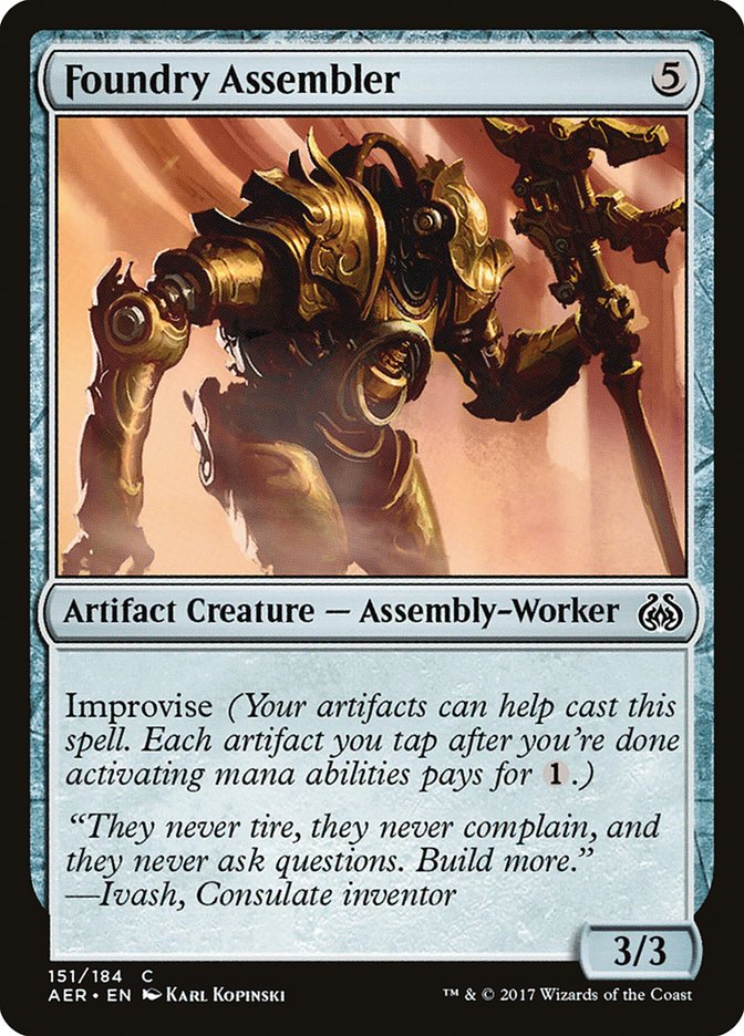 Foundry Assembler [Aether Revolt] | Mega City Incorporated