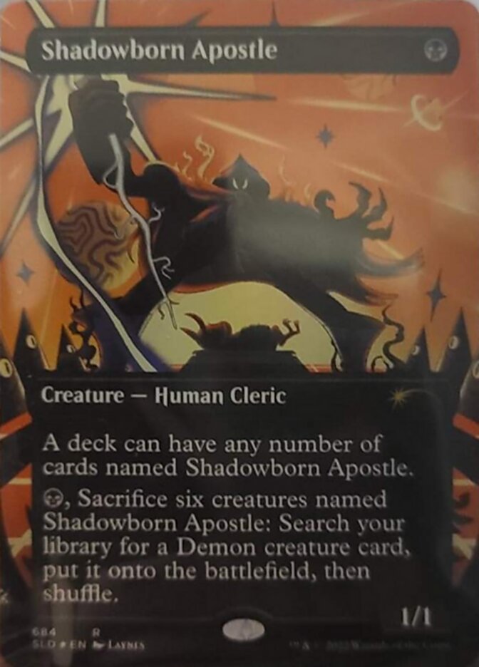 Shadowborn Apostle (Borderless) (684) [Secret Lair Drop Promos] | Mega City Incorporated