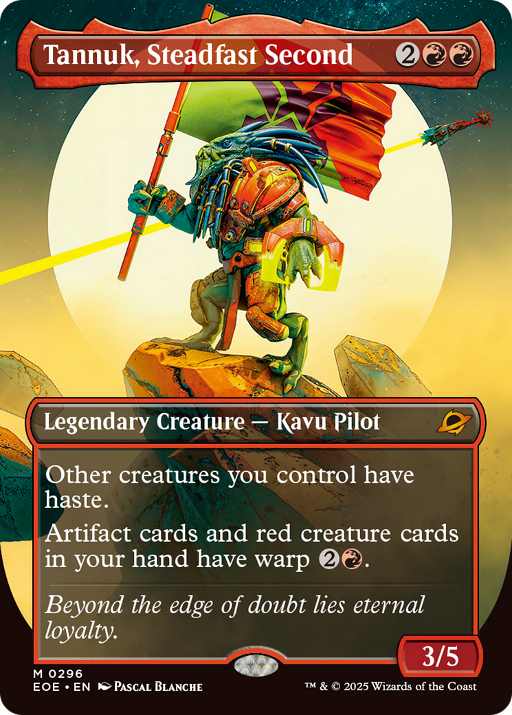 Tannuk, Steadfast Second (Borderless) [Edge of Eternities] | Mega City Incorporated