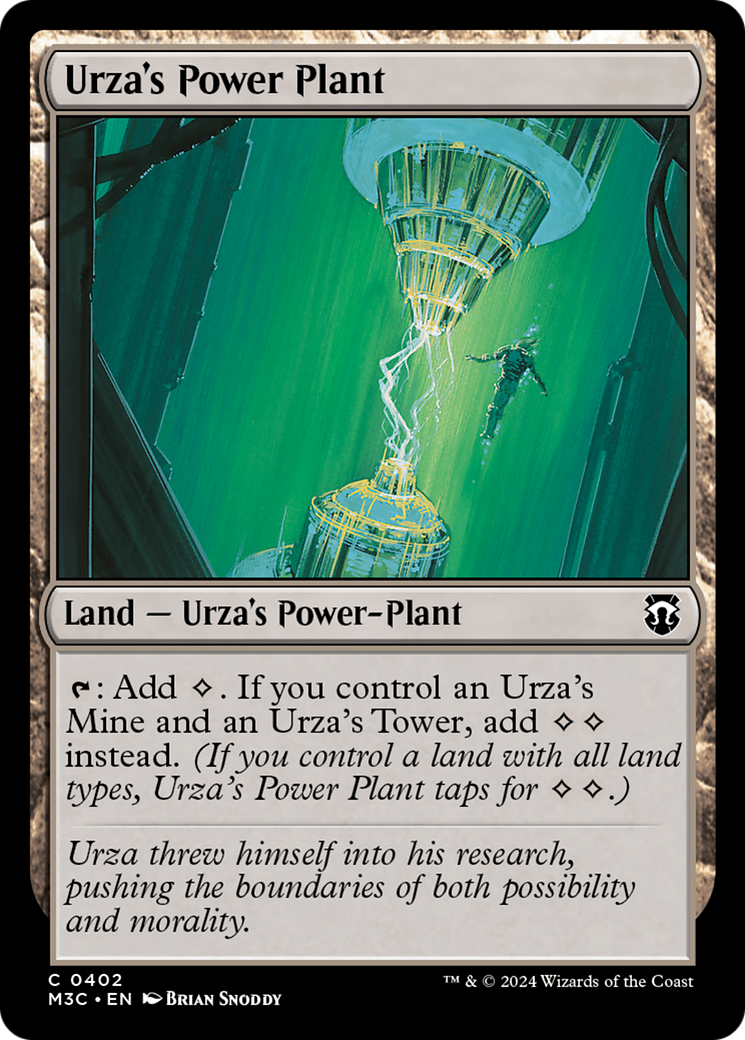 Urza's Power Plant (Ripple Foil) [Modern Horizons 3 Commander] | Mega City Incorporated