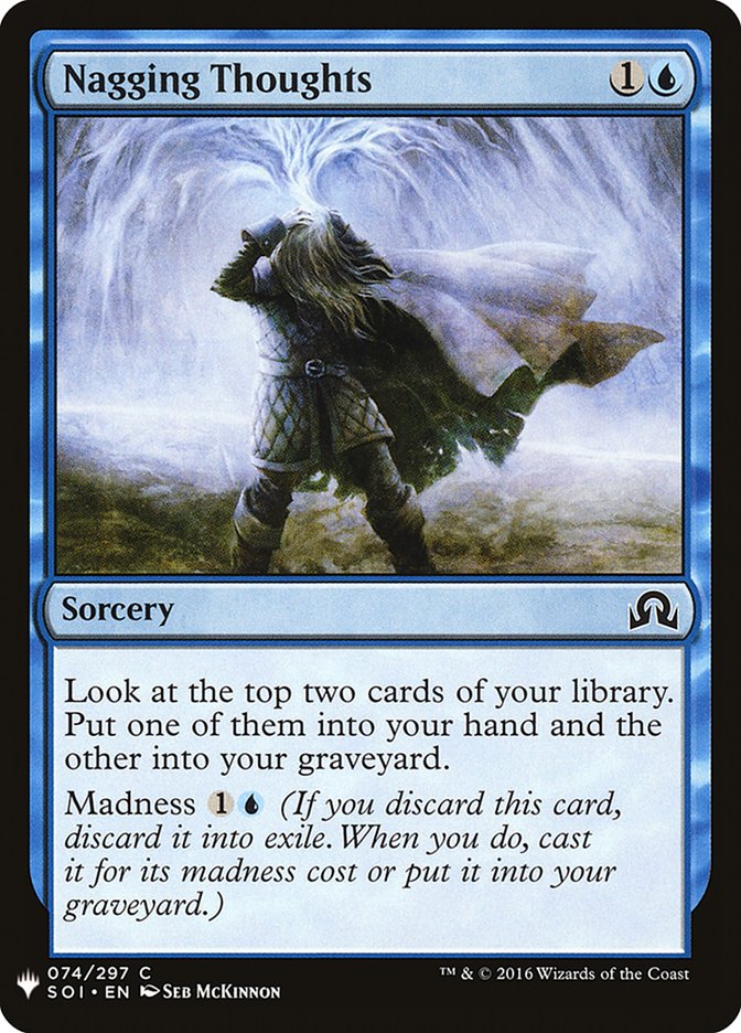 Nagging Thoughts [Mystery Booster] | Mega City Incorporated