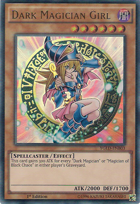 Dark Magician Girl [YGLD-ENB03] Ultra Rare | Mega City Incorporated