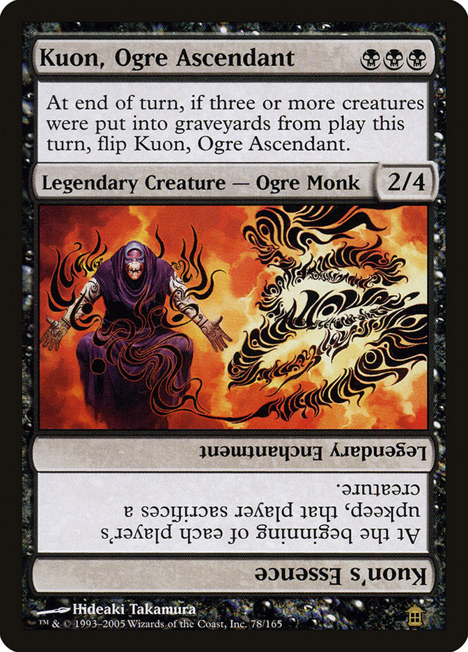 Kuon, Ogre Ascendant // Kuon's Essence [Saviors of Kamigawa] | Mega City Incorporated