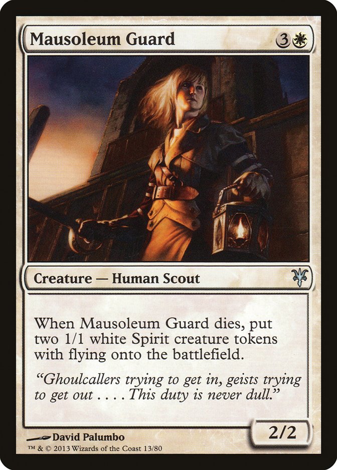 Mausoleum Guard [Duel Decks: Sorin vs. Tibalt] | Mega City Incorporated