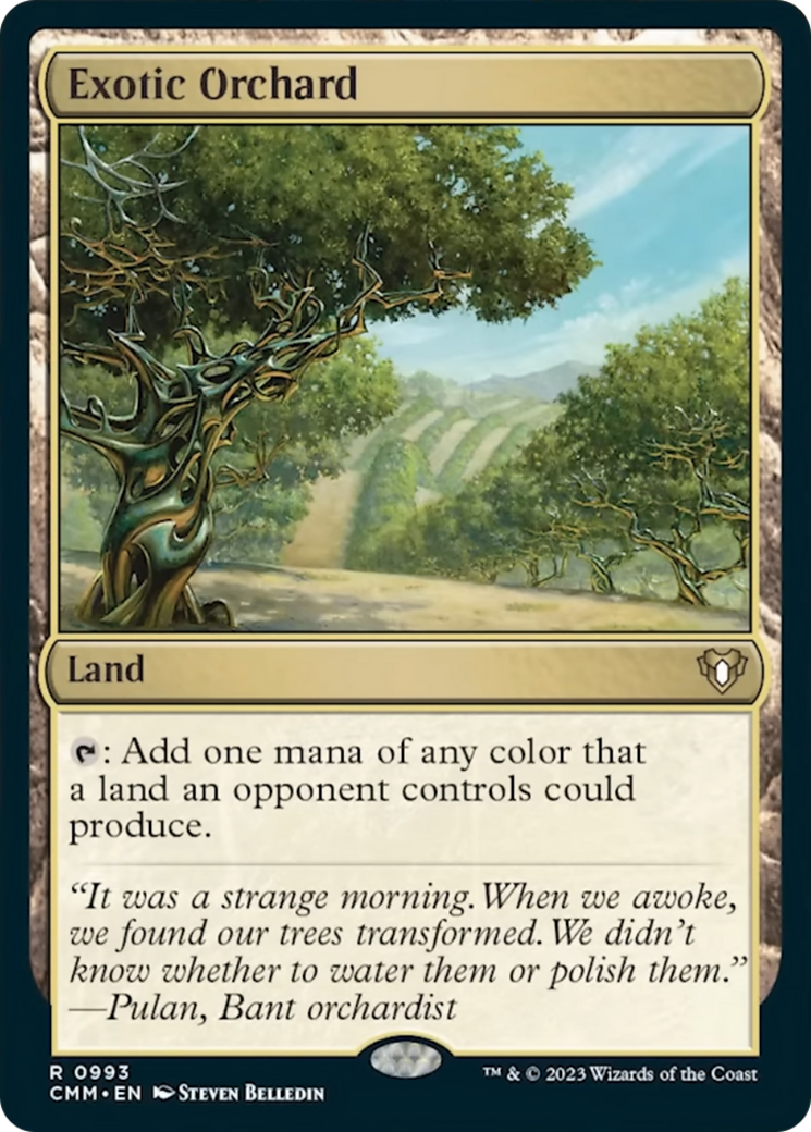 Exotic Orchard [Commander Masters] | Mega City Incorporated